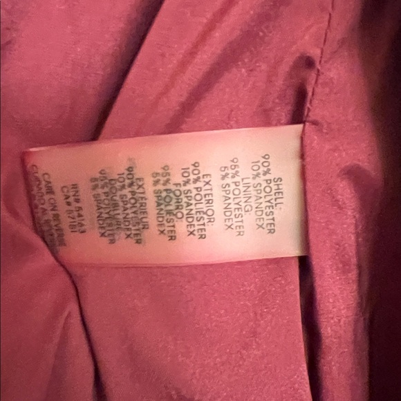 Calvin Klein Red Velvet Blazer Jacket, Women’s Size 8 - Picture 4 of 7